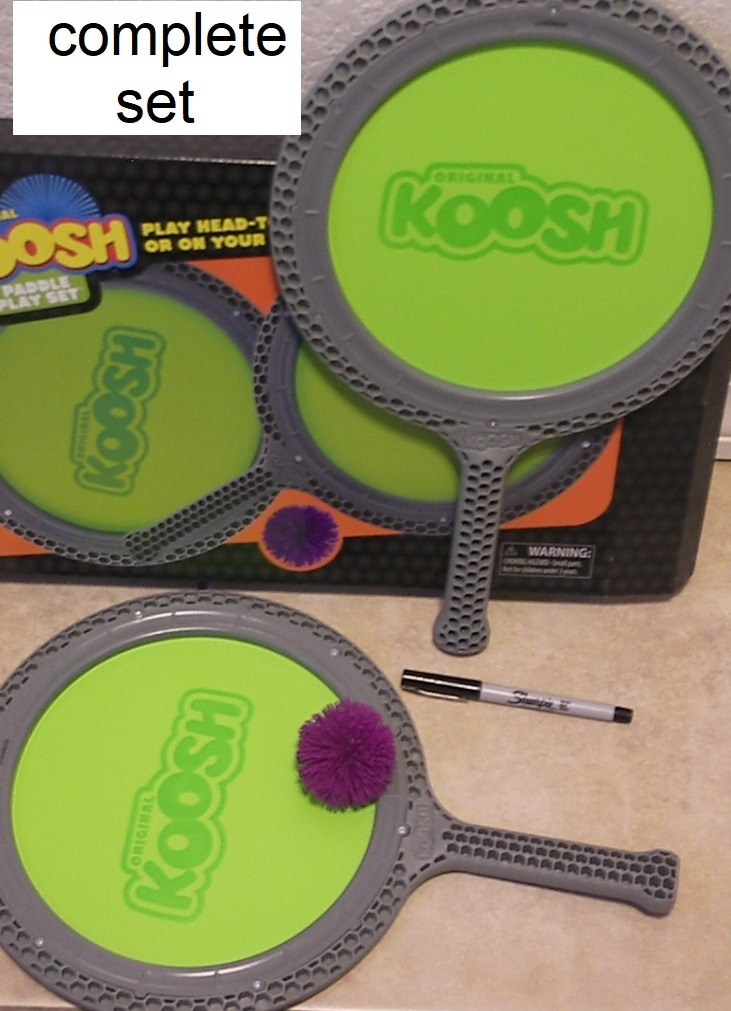 Koosh Paddle Playset - Beach Toys, Outdoor Games for Adults and Family, Outdoor Games for Kids, Fidget Toys for Kids, Ages 4+ customer photo 1