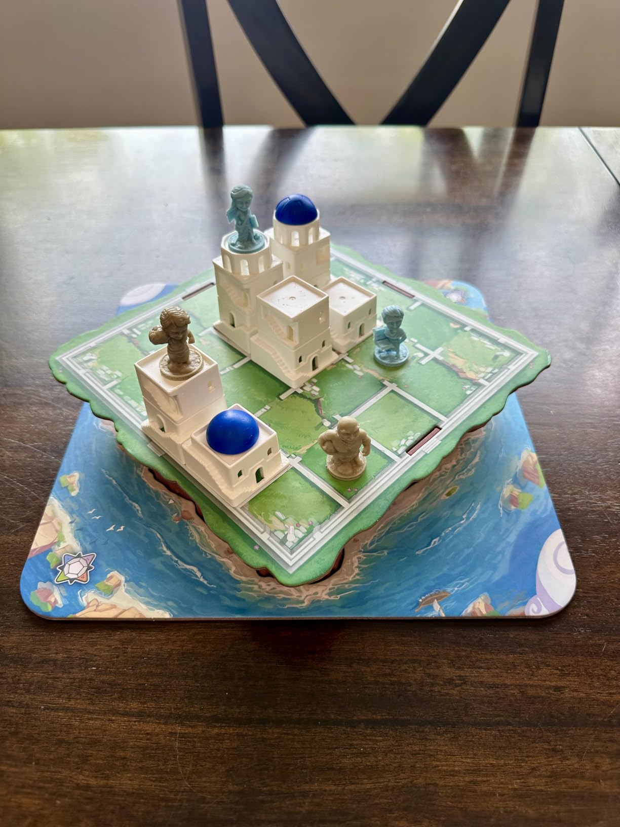 Santorini: Second Edition Board Game - 2-4 Player Greek Strategy Game with 3D Towers & God Powers customer photo 2