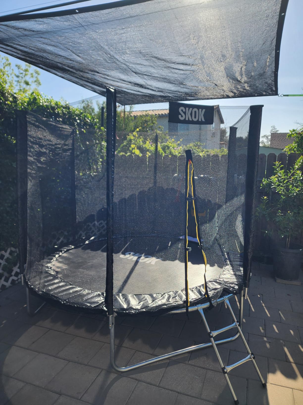 SKOK Trampoline for Kids, 400LBS Outdoor Trampoline with Net, ASTM Approved for Children and Adults customer photo 2