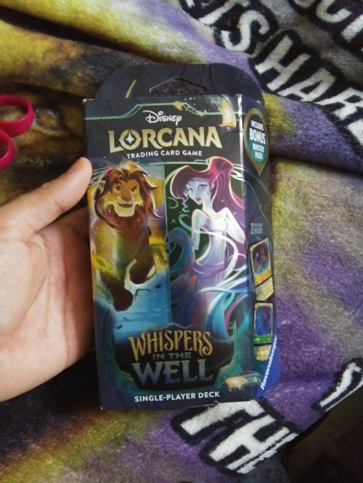 Ravensburger Disney Lorcana TCG: Whispers in The Well Single-Player Deck - Amber & Emerald - Engaging Gameplay - Over 200 Original Disney Artworks - Ideal for Ages 8+ customer photo 1