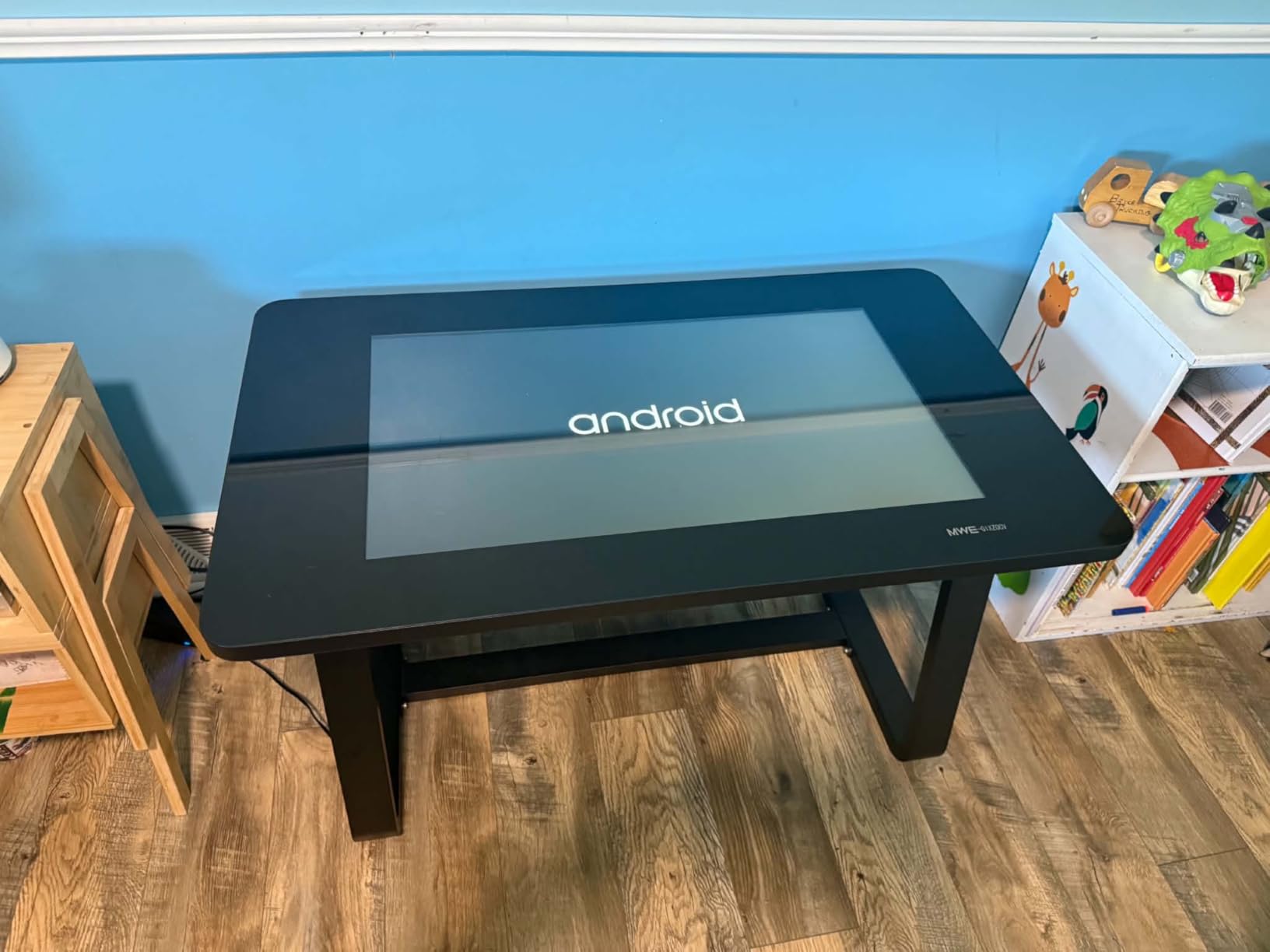 MWE 32 Inch Game Table, Multifunctional Touchscreen Table, Detachable Interactive Display for Indoor Entertainment, Meetings & Education, Android 13, 8+128GB customer photo 2