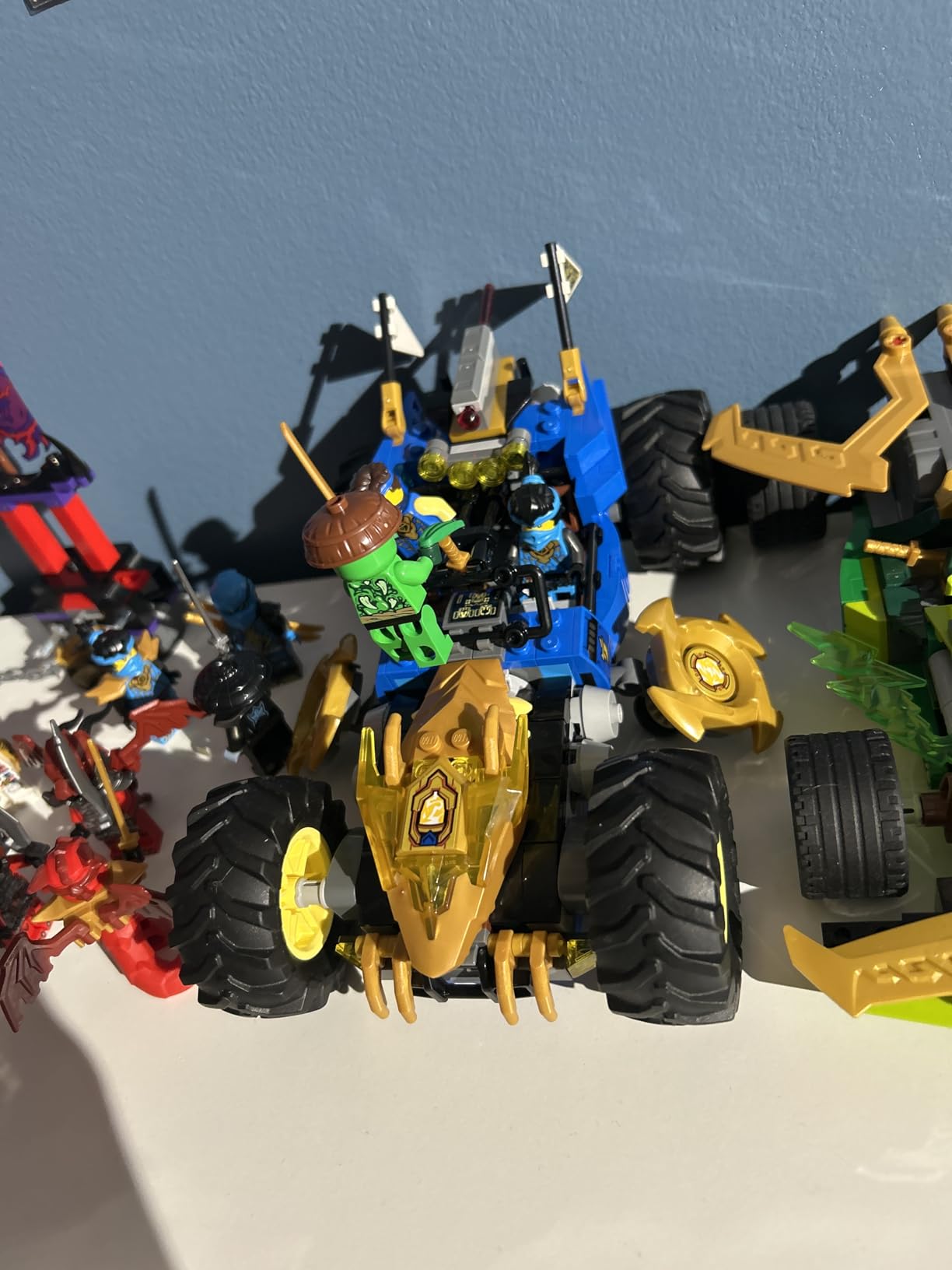 LEGO NINJAGO Jay's Transforming Car Building Toy 71856, Ages 8+ customer photo 1
