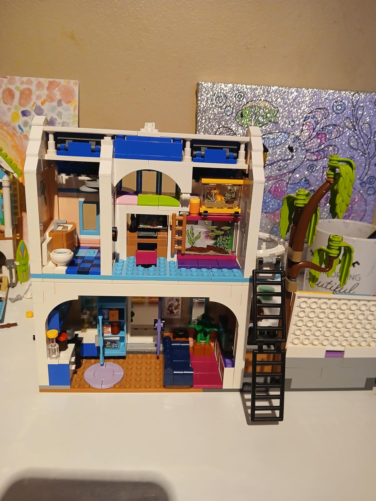 LEGO Friends Liann's Family House Building Toy for Girls & Boys - Pretend Play Set for Kids, Ages 7+ - W/4 Minidolls, 2 Toy Pet Figures, & Doll House Accessories - Gift Idea for Birthdays - 42687 customer photo 2