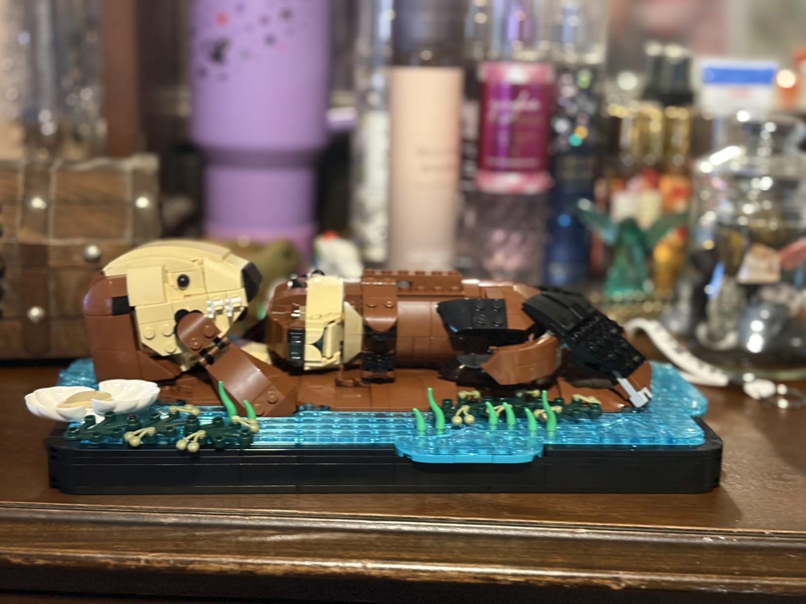 LEGO Ideas Floating Sea Otters Building Sets for Adults - Room or Office Decor for Women & Men, Ages 18+ - Gift Ideas for Birthday - 21366 customer photo 1