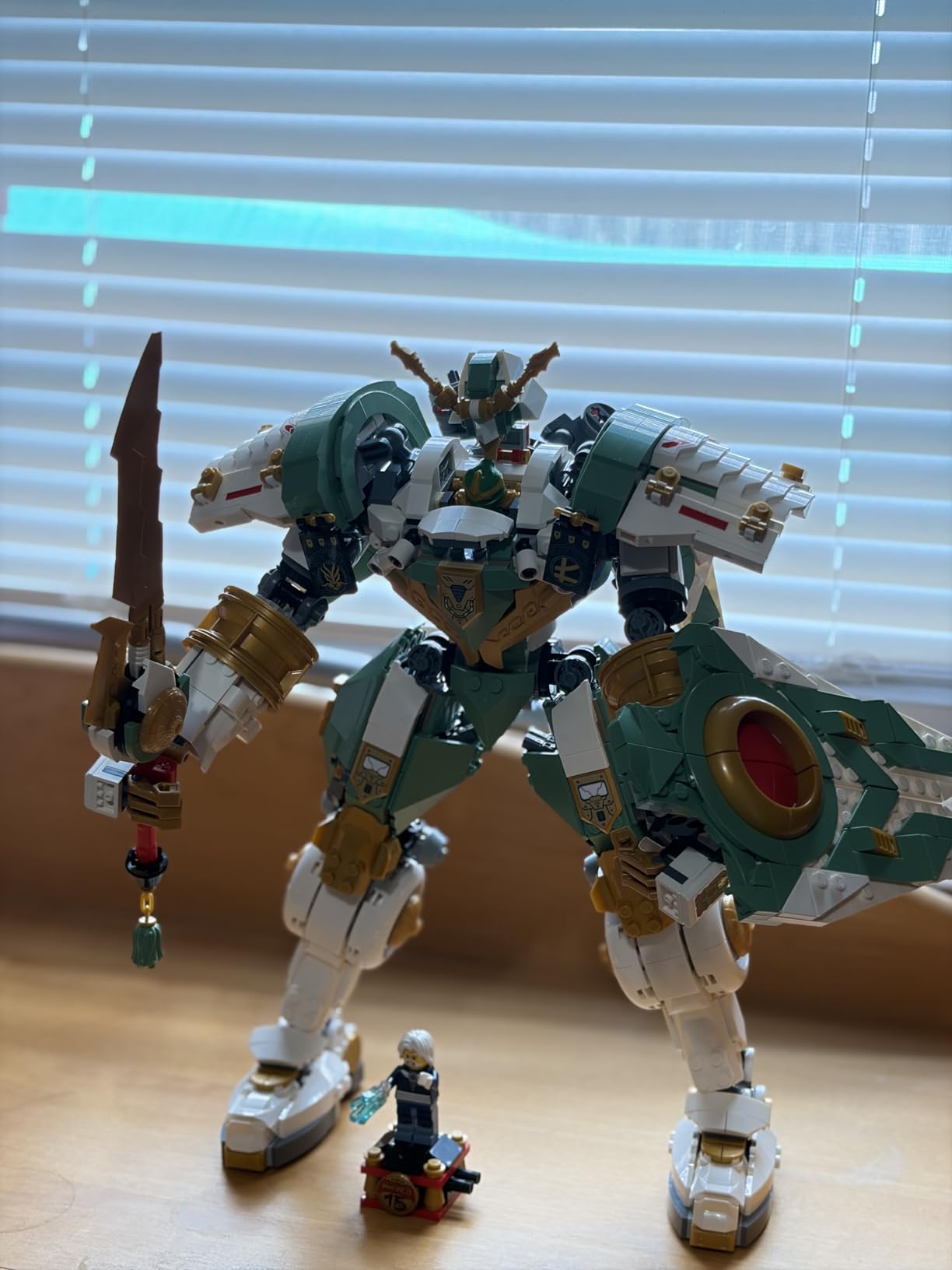 LEGO NINJAGO Lloyd's Titan Mech 15th Anniversary Building Toy - Collectible Mech Set for Boys & Girls, Ages 14+ - Display as Bedroom Decor - Gift for Birthdays - 71860 customer photo 2