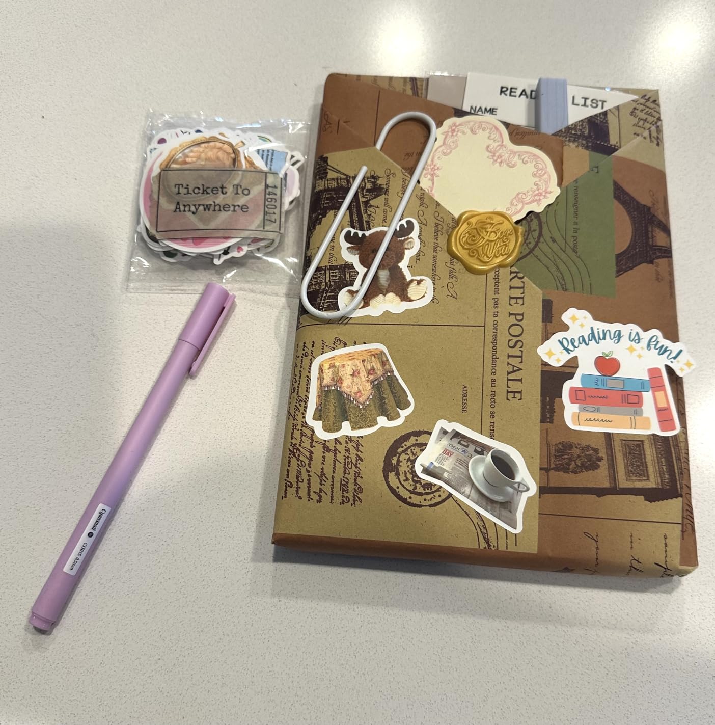 Blind Date with a Book, Mystery Box, Romance, Thriller, Mystery, Fantasy & Non-Fiction | Random Chosen Book with Goodies, Perfect Book Lover Gift customer photo 1