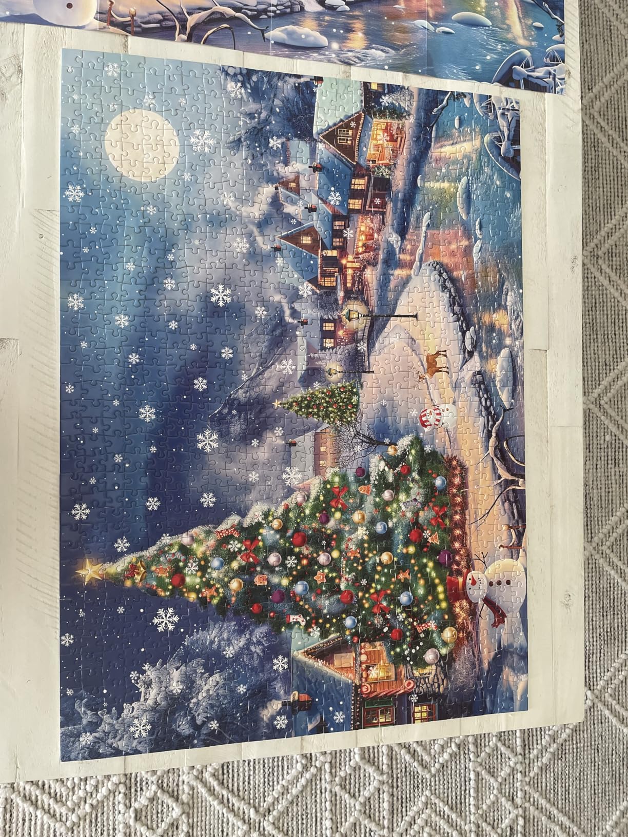 Custom Puzzle 35/70/100/120/300/500/1000/1500/2000 Piece for Adults, Custom Puzzles from Photos, Personalized Puzzle for Mother Father Family Birthday Wedding Anniversary Customized Gift customer photo 2