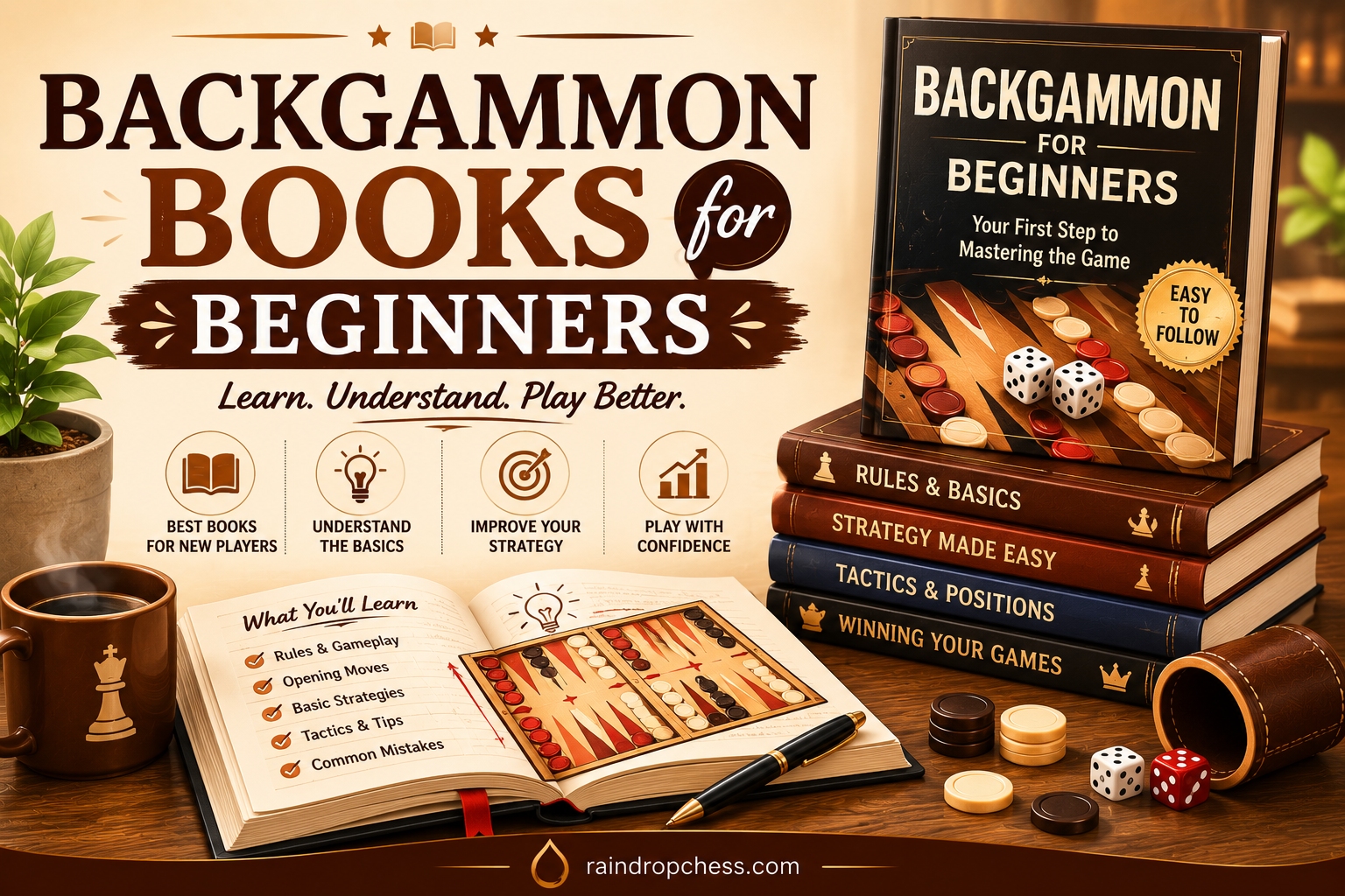 Backgammon Books for Beginners