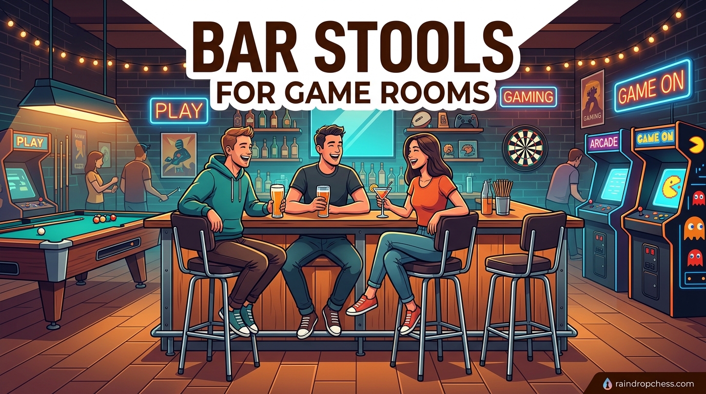 Bar Stools for Game Rooms