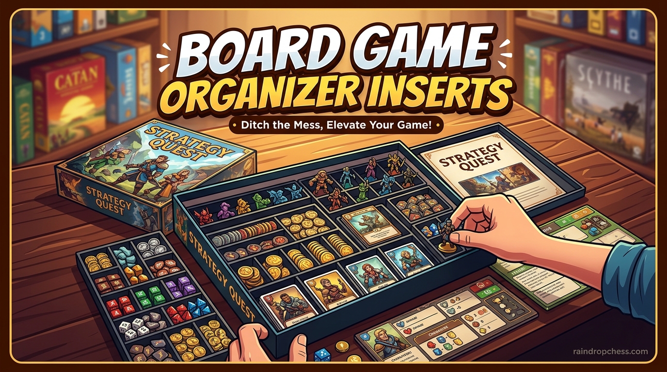 Board Game Organizer Inserts