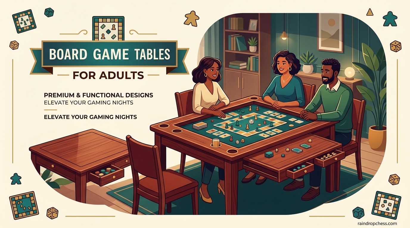 Board Game Tables for Adults