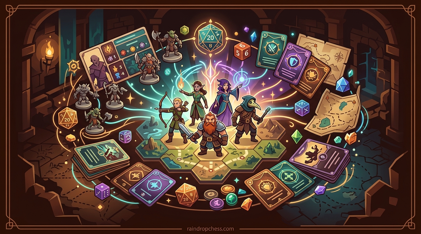 Board Games Like Gloomhaven