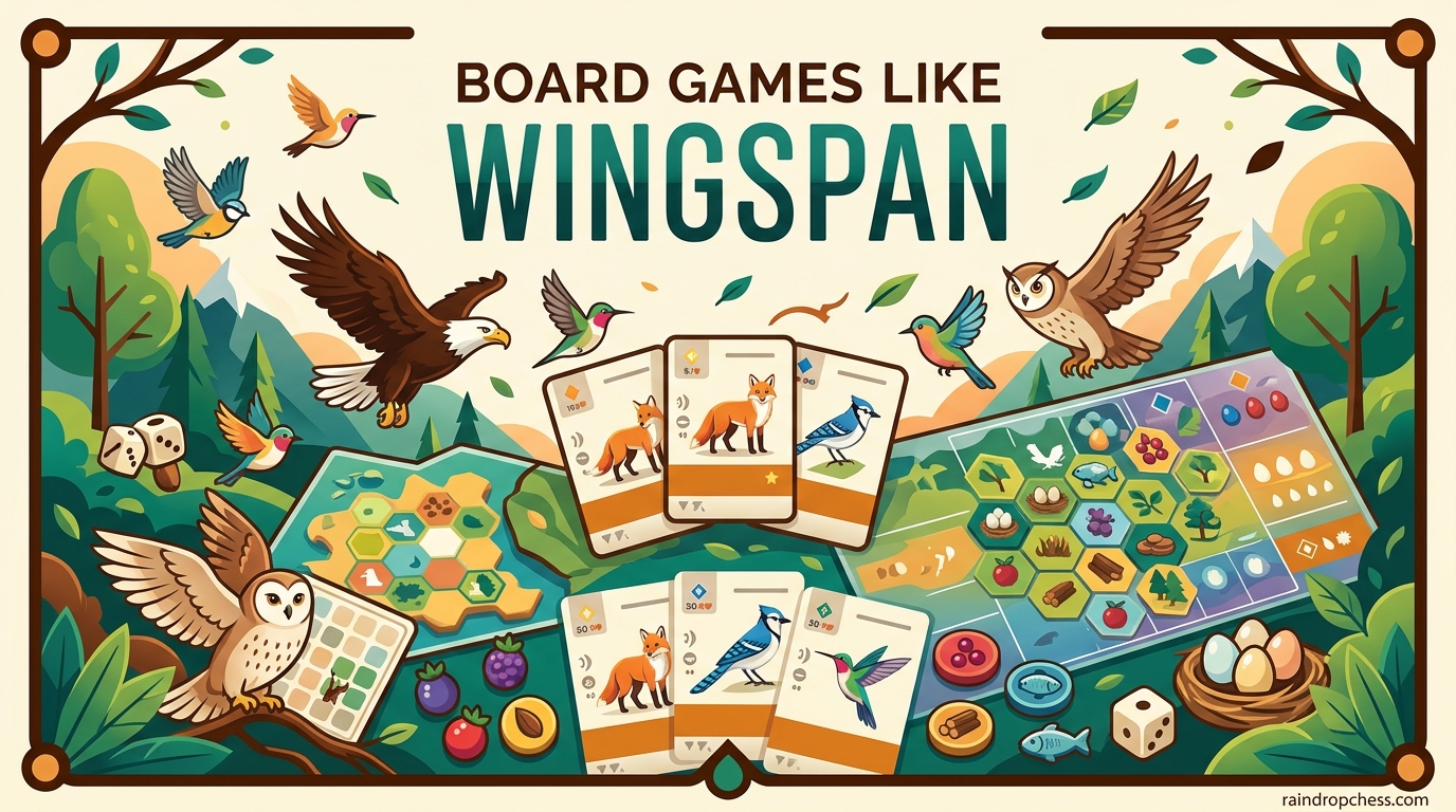 Board Games Like Wingspan