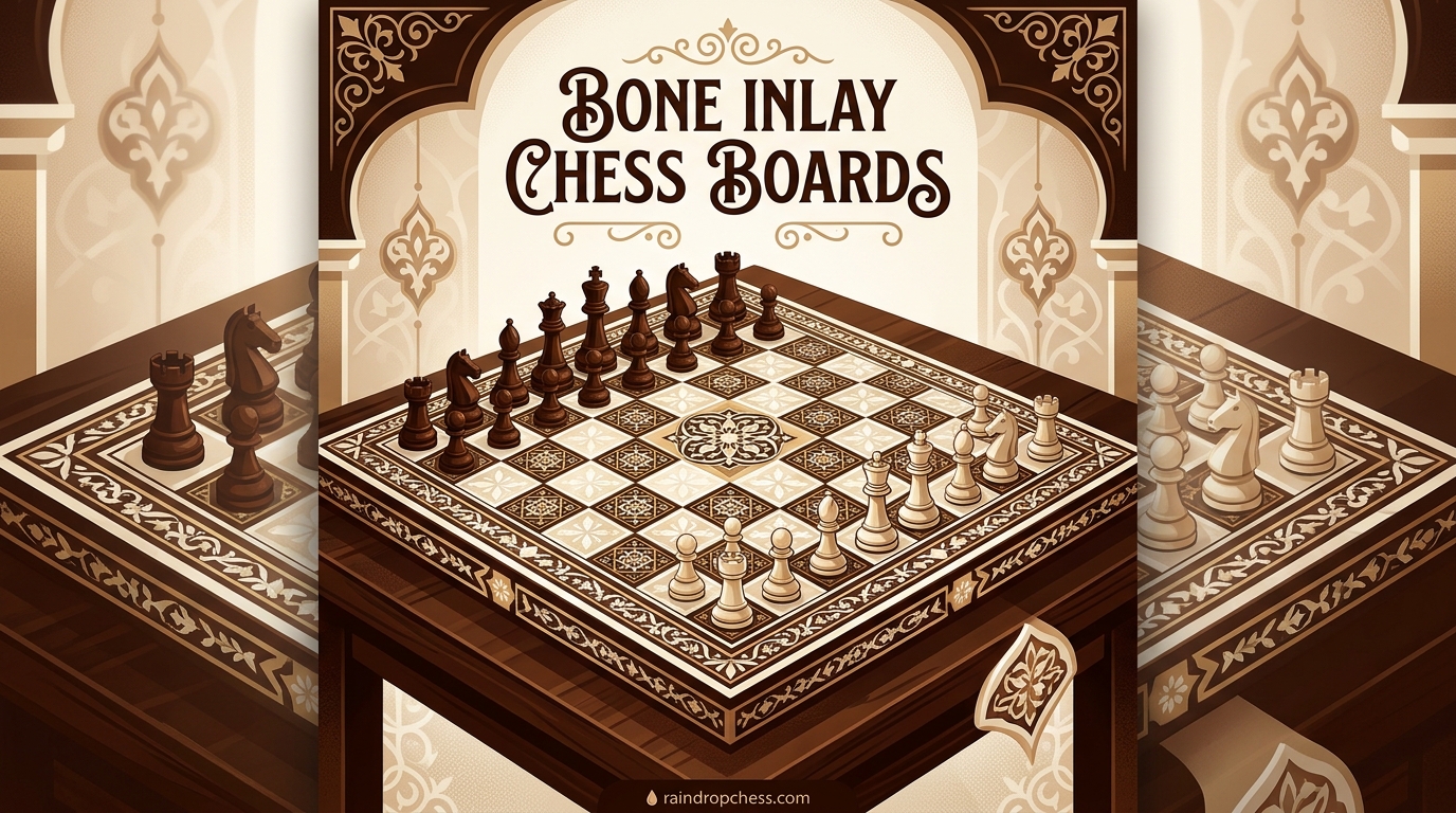 Bone Inlay Chess Boards