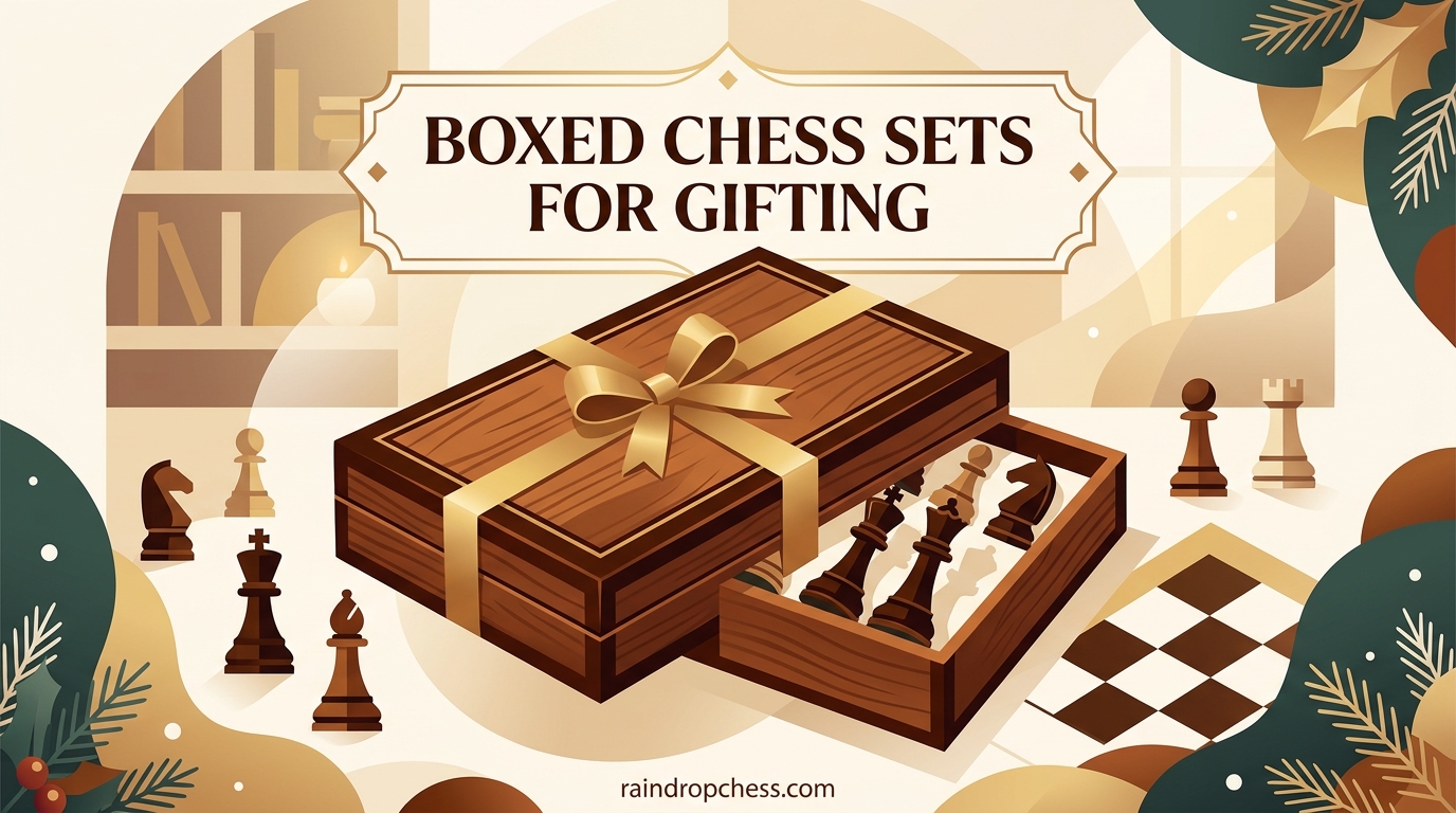 Boxed Chess Sets for Gifting
