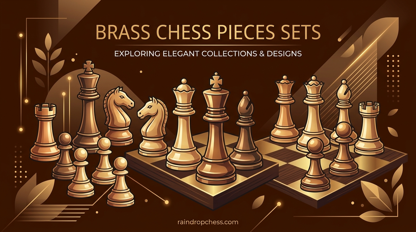 Brass Chess Pieces Sets