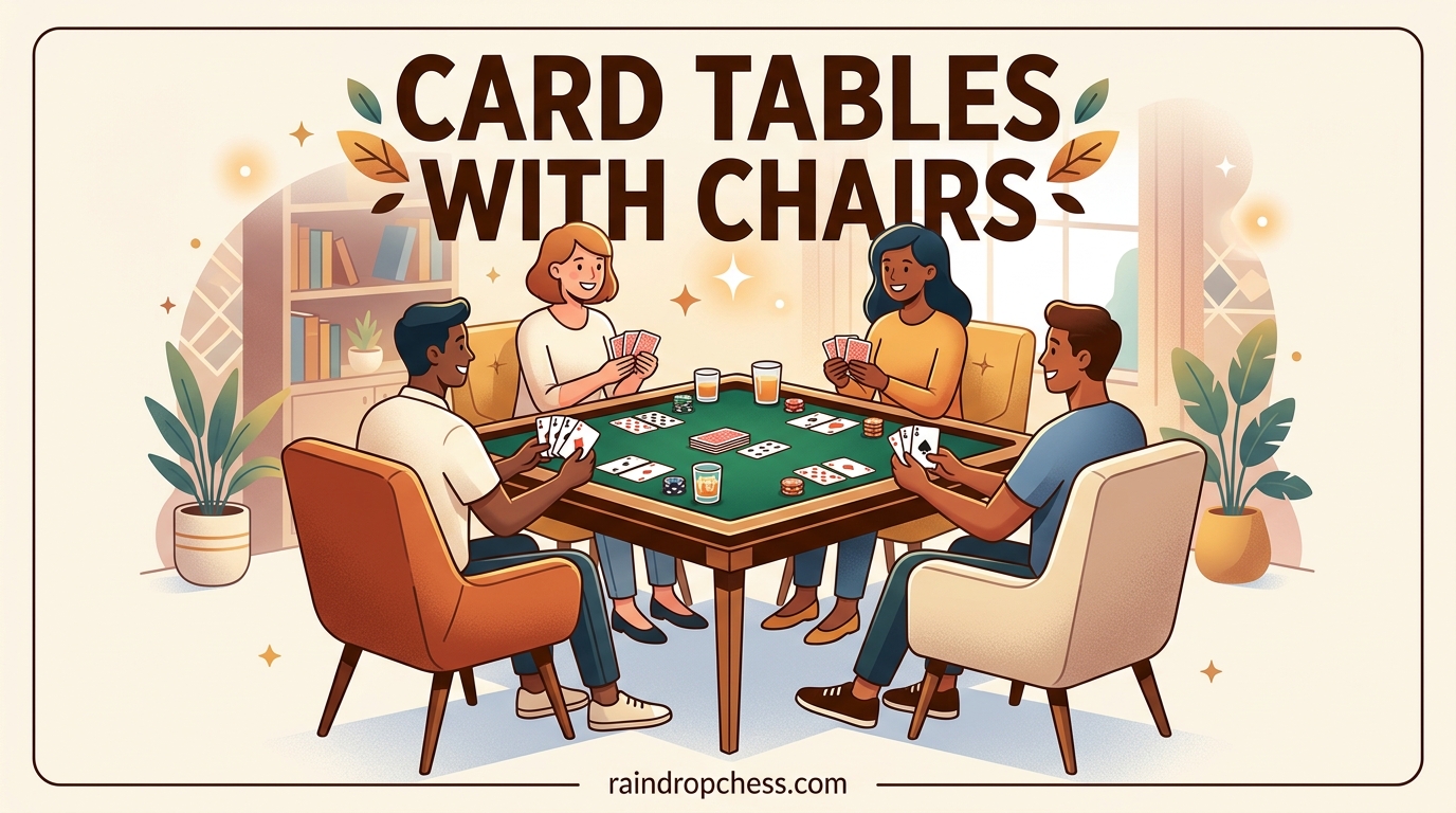 Card Tables with Chairs