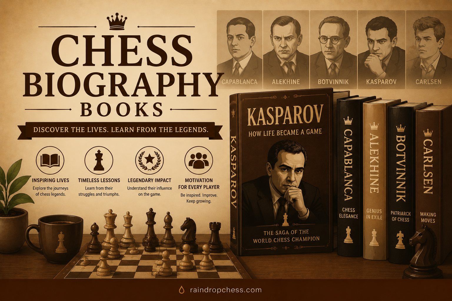 Chess Biography Books