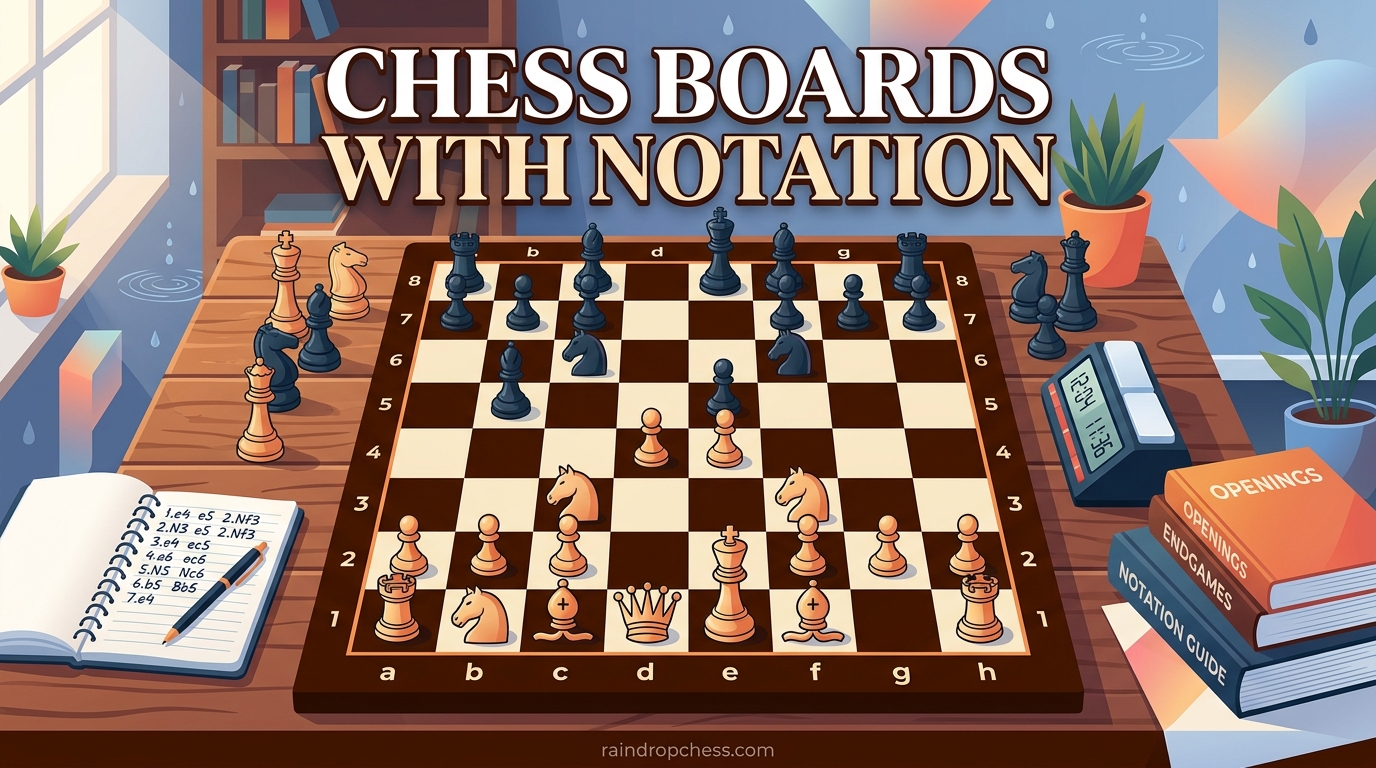 Chess Boards with Notation