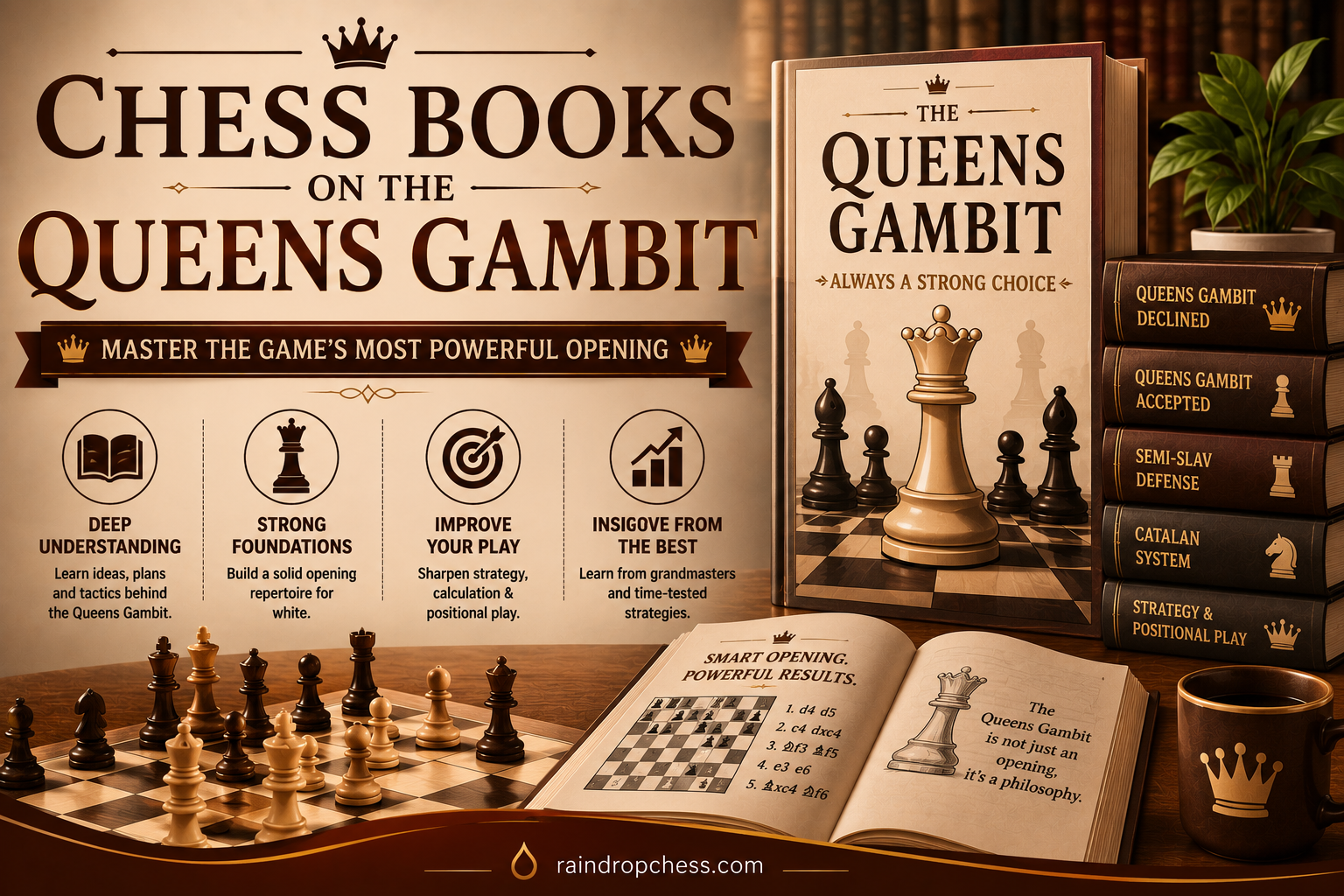 Chess Books on the Queens Gambit