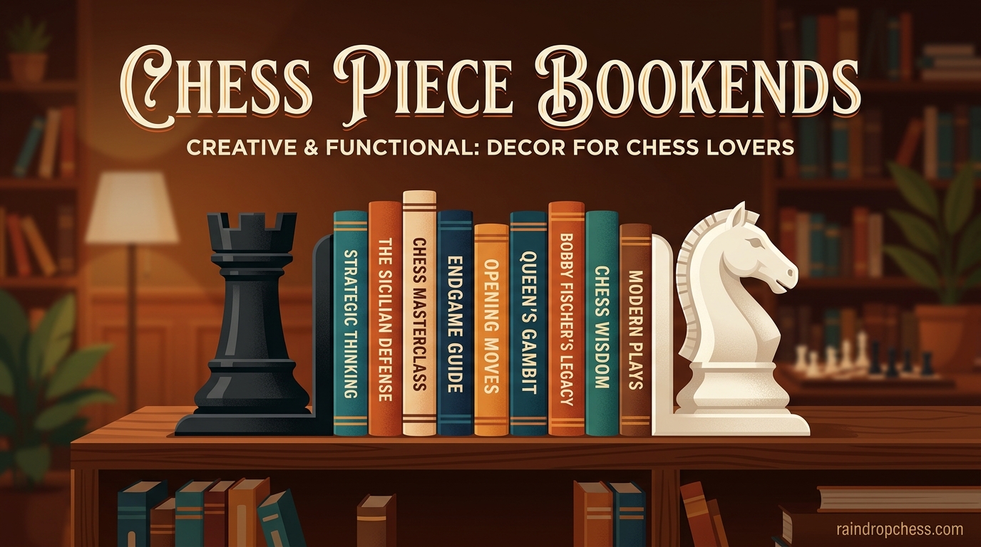Chess Piece Bookends