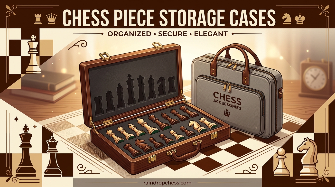 Chess Piece Storage Cases