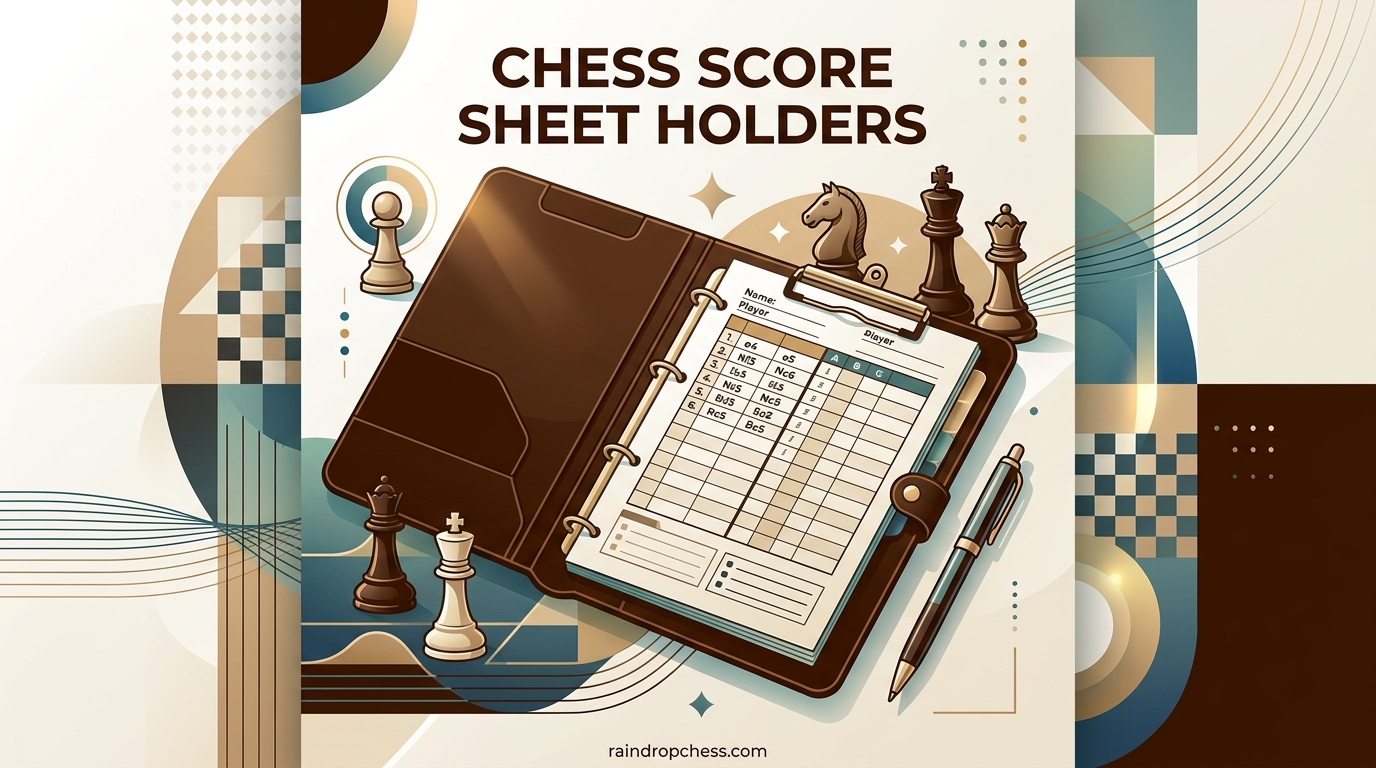 Chess Score Sheet Holders