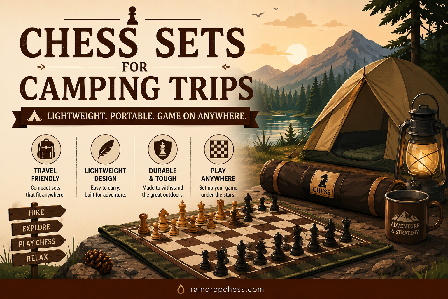 Chess Sets for Camping Trips