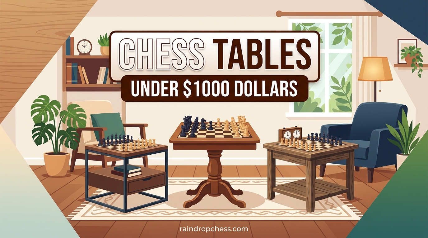 Chess Tables Under 1000 Dollars