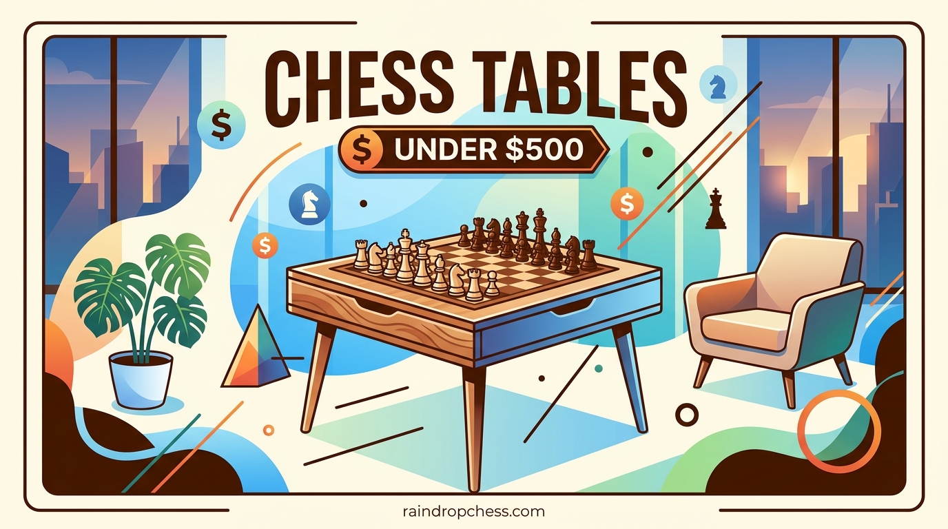 Chess Tables Under $500