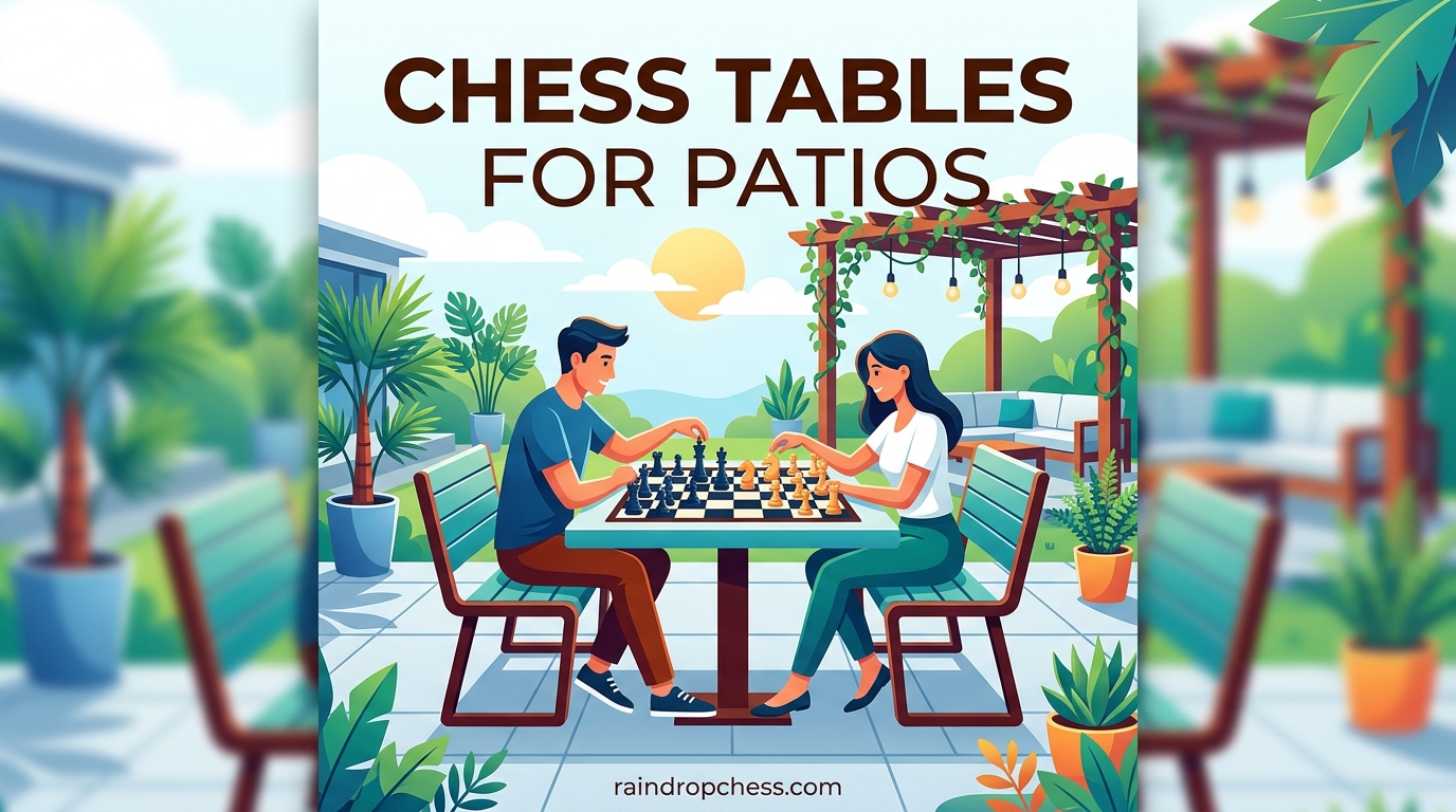 Chess Tables for Patios