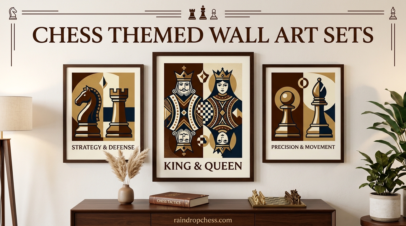 Chess Themed Wall Art Sets