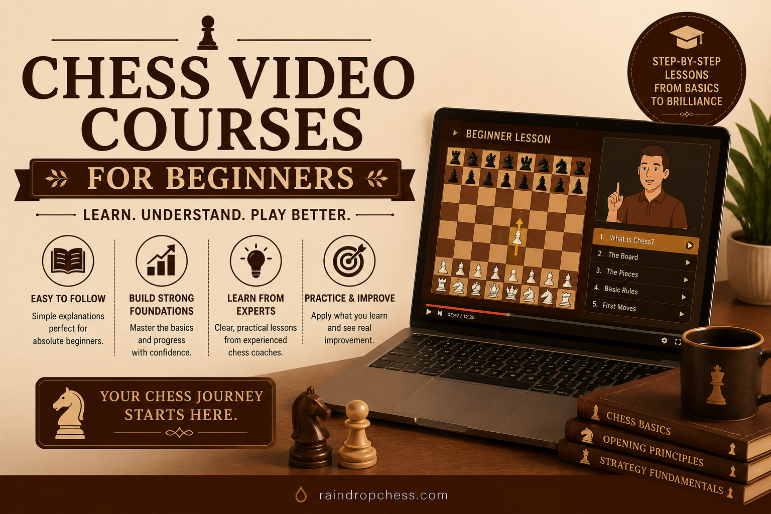 Chess Video Courses for Beginners
