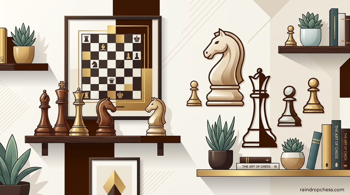 Chess Wall Decor Pieces