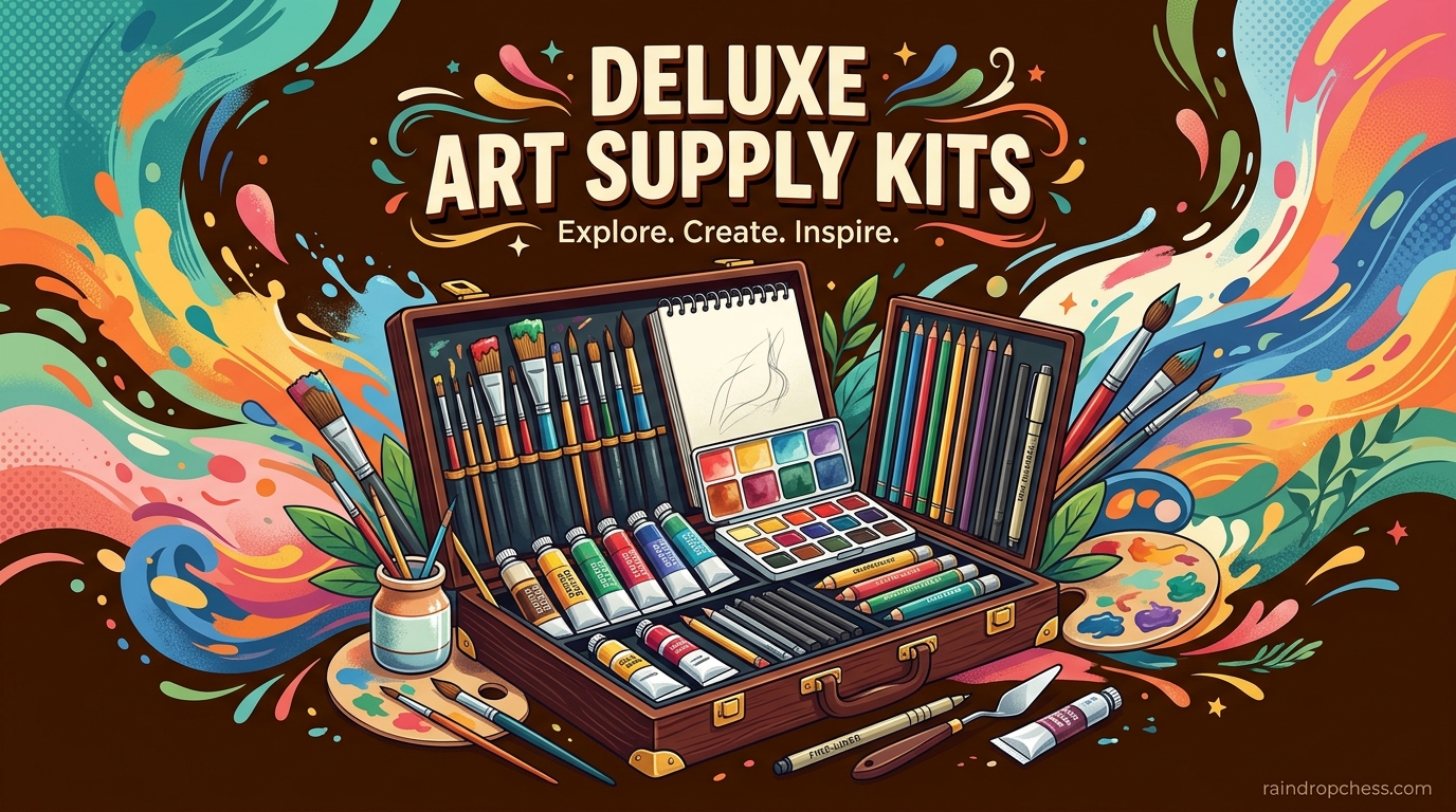 Deluxe Art Supply Kits