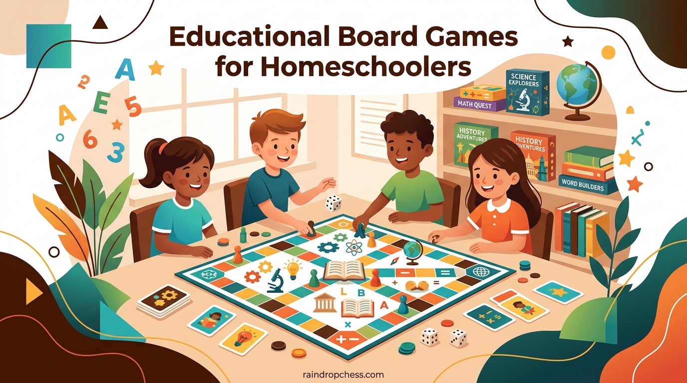 Educational Board Games for Homeschoolers