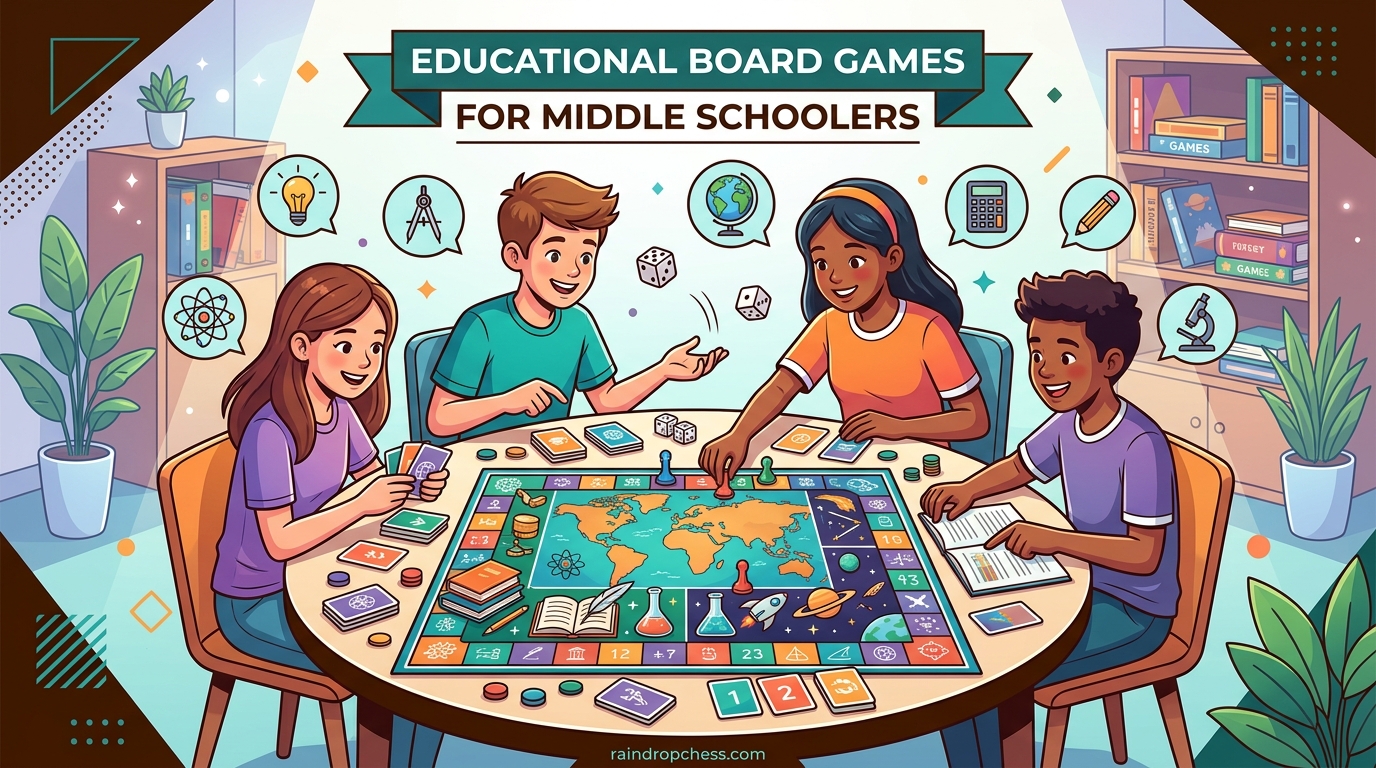 Educational Board Games for Middle Schoolers