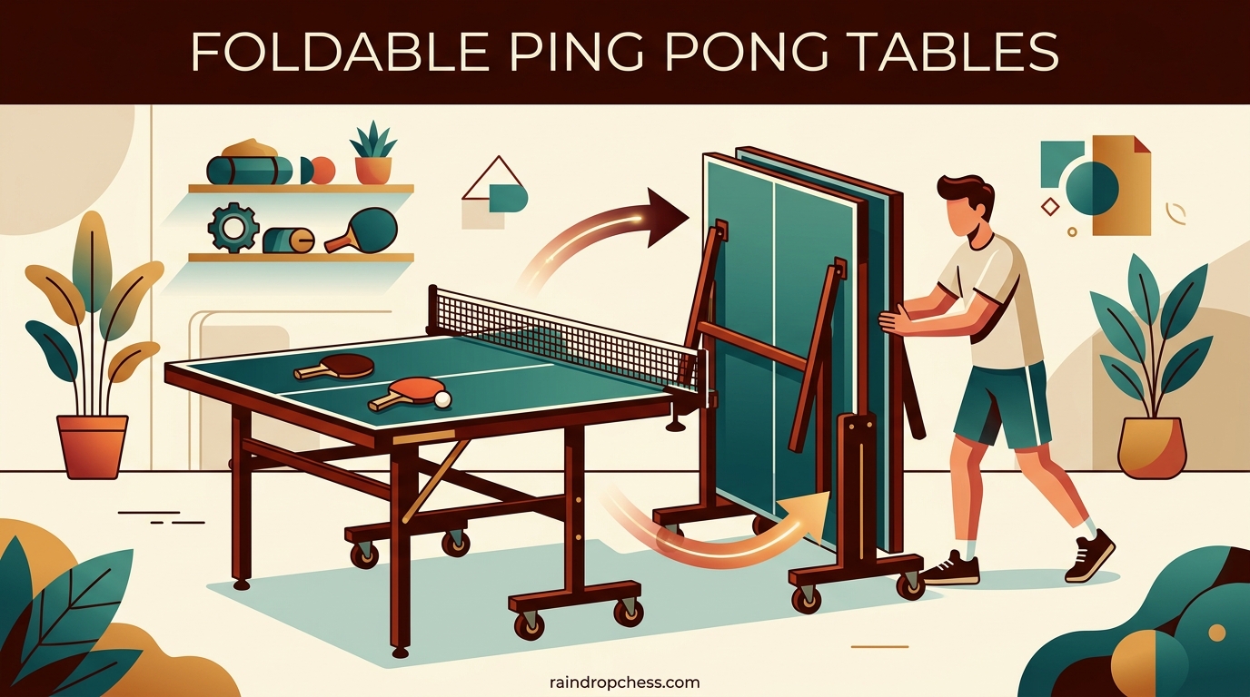 Foldable Ping Pong Tables
