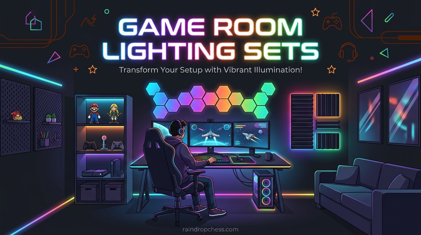 Game Room Lighting Sets