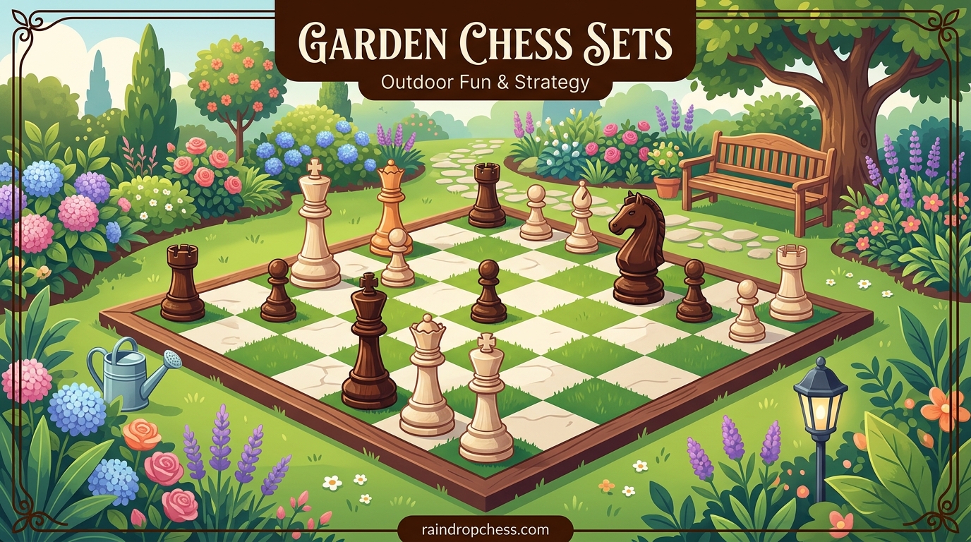Garden Chess Sets