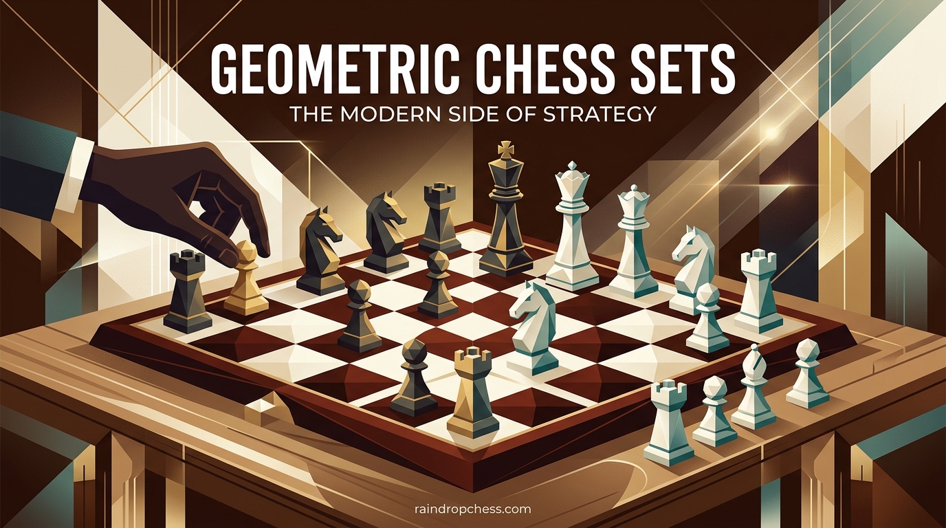 Geometric Chess Sets
