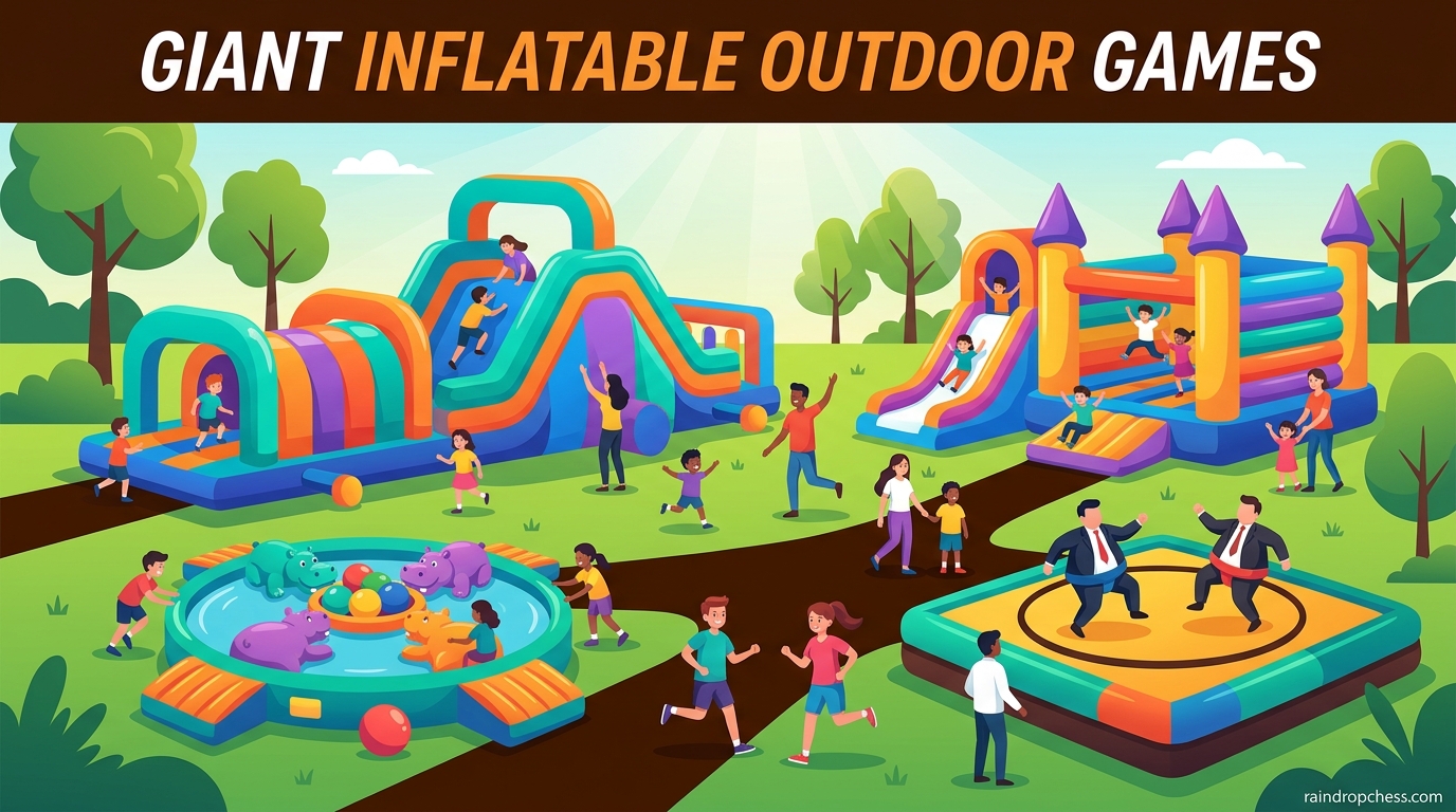 Giant Inflatable Outdoor Games
