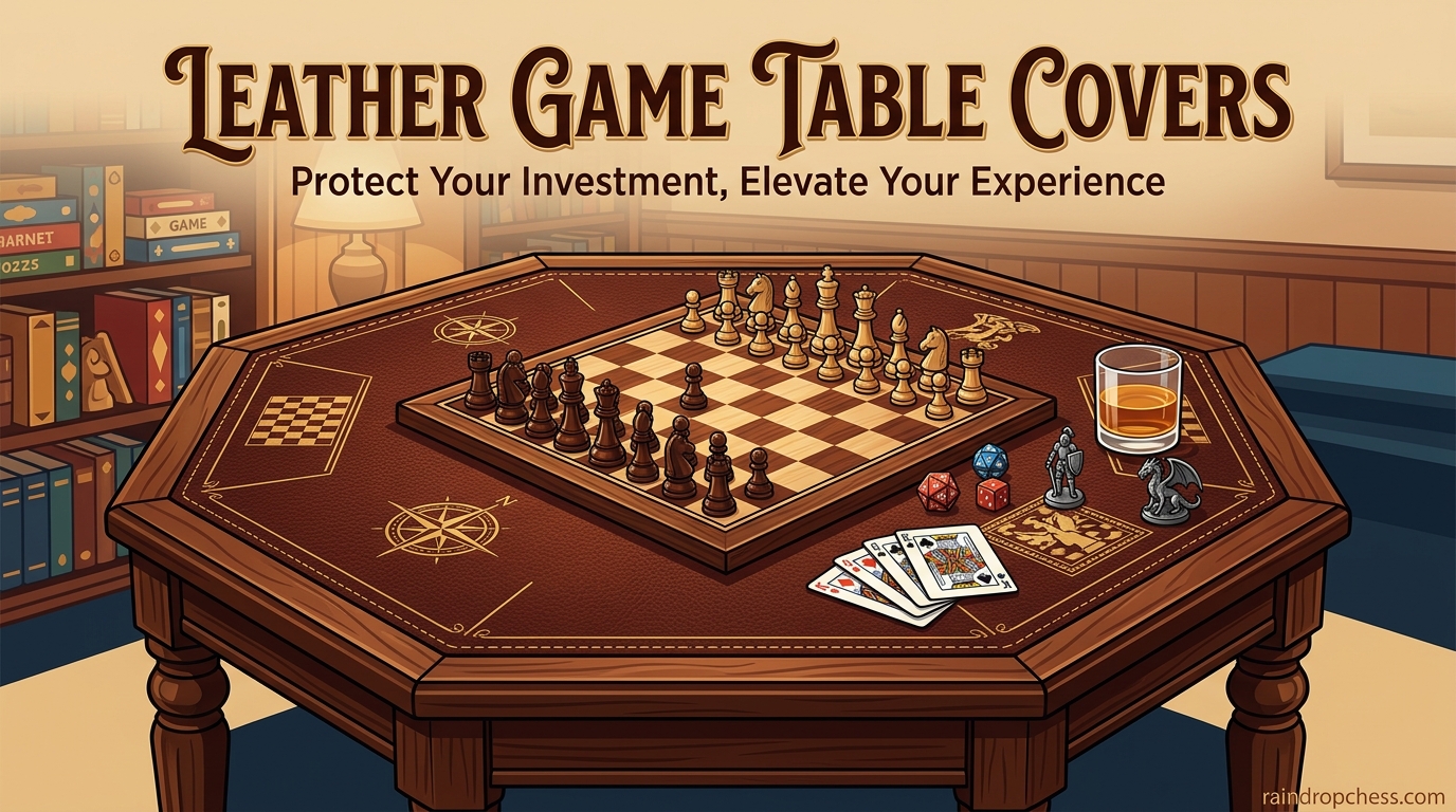 Leather Game Table Covers