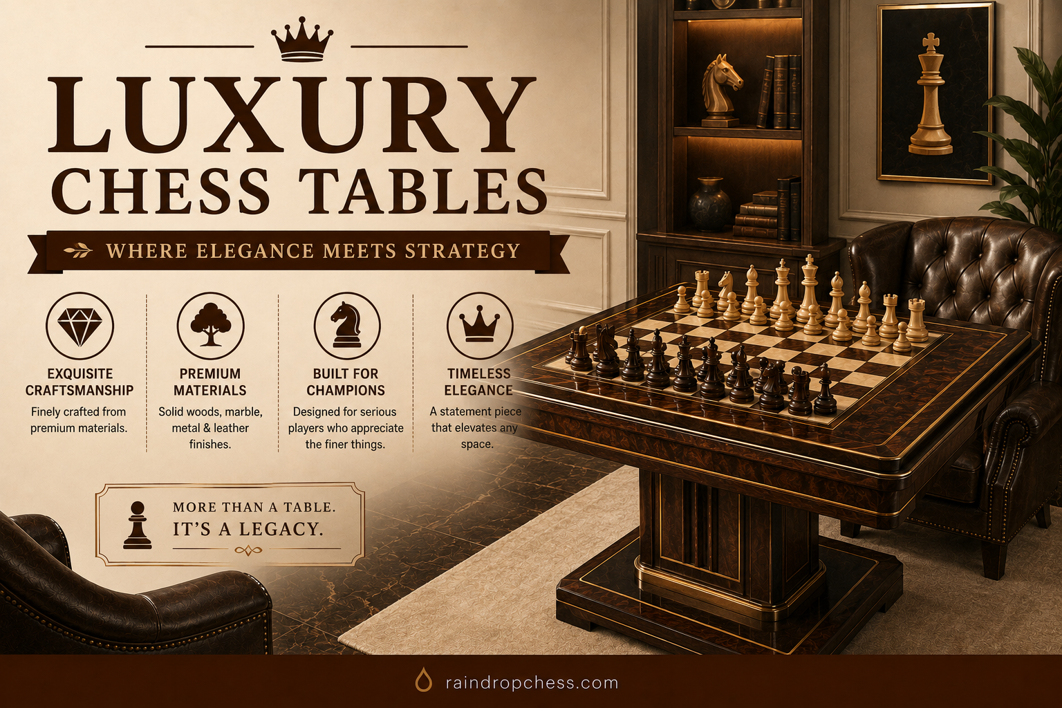 Luxury Chess Tables