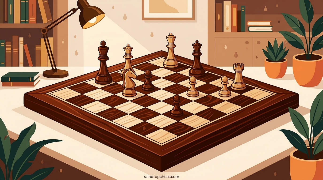 Mahogany Chess Boards