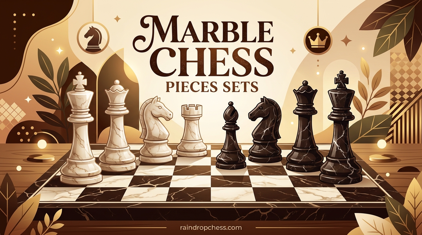 Marble Chess Pieces Sets