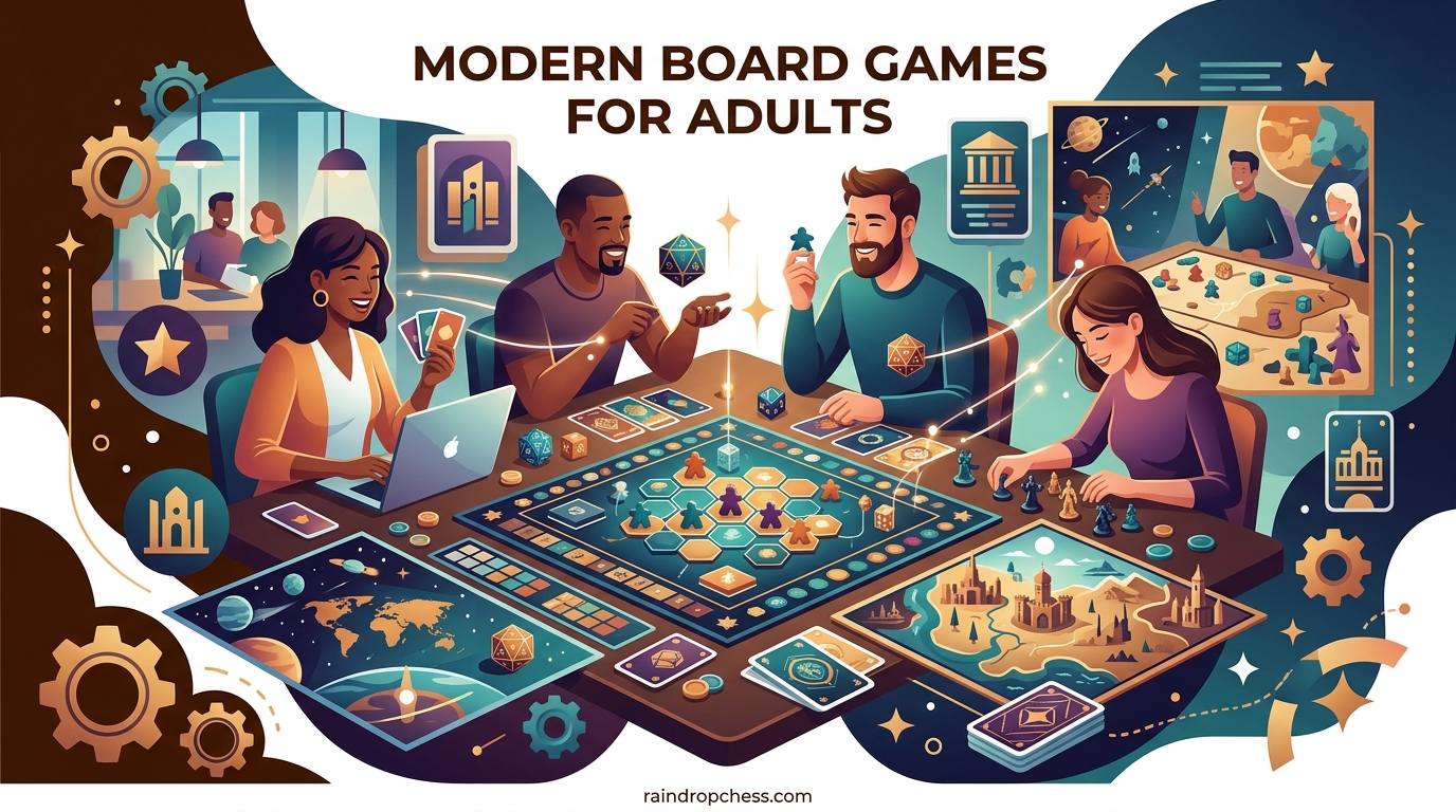 Modern Board Games for Adults