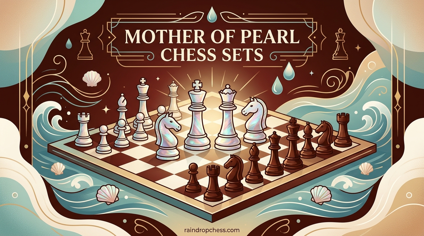 Mother of Pearl Chess Sets