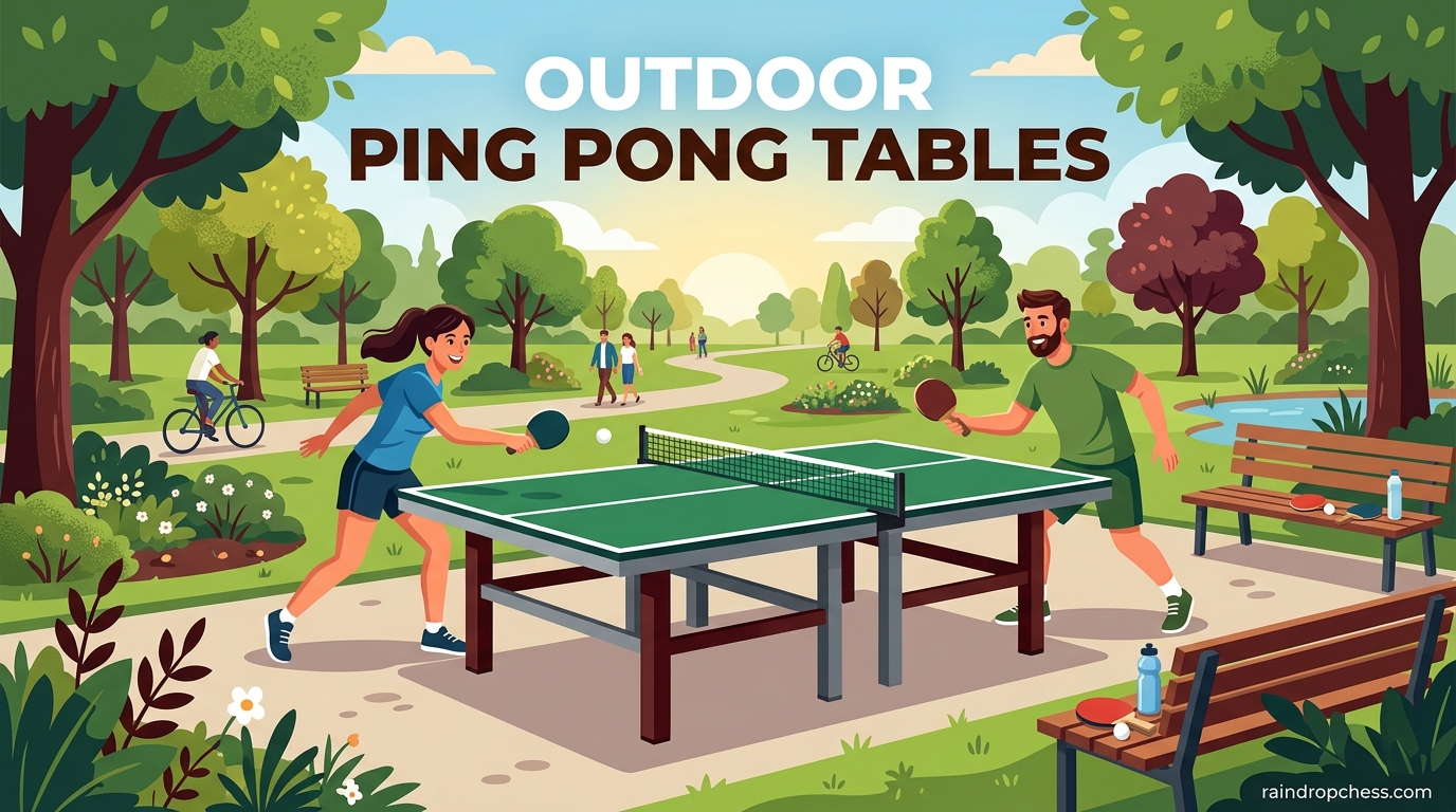 Outdoor Ping Pong Tables