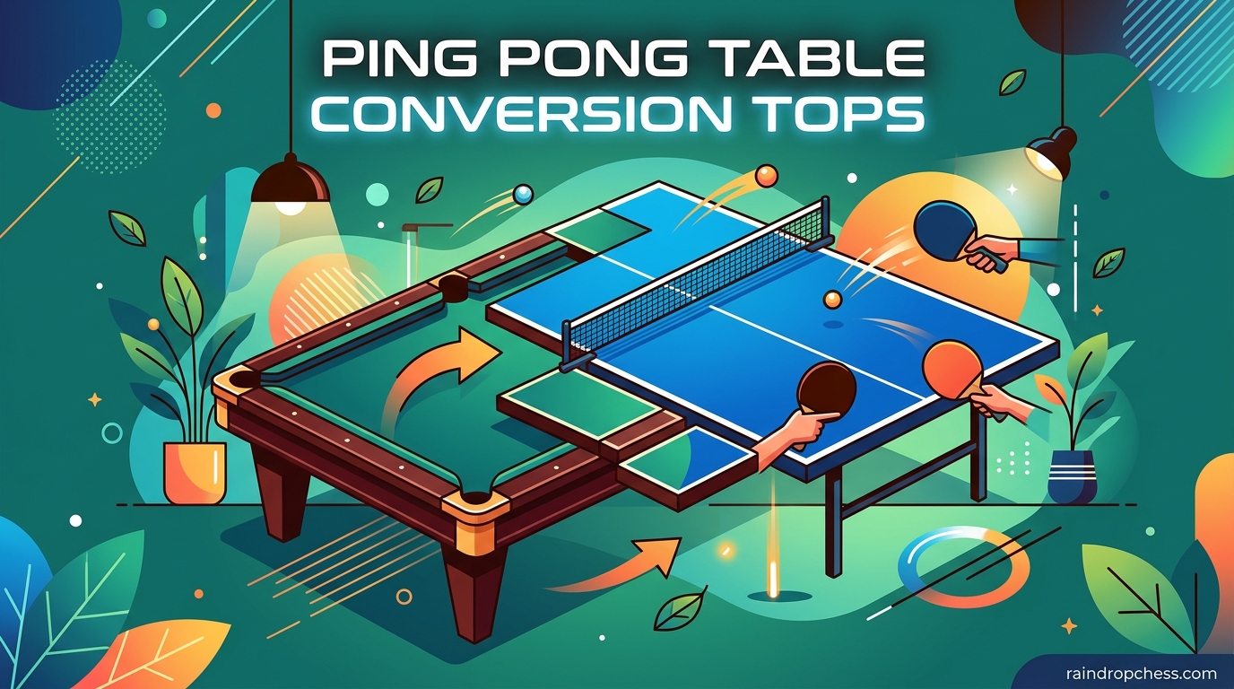 Ping Pong Table Conversion Tops